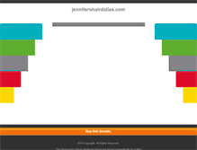 Tablet Screenshot of jennifershairdallas.com
